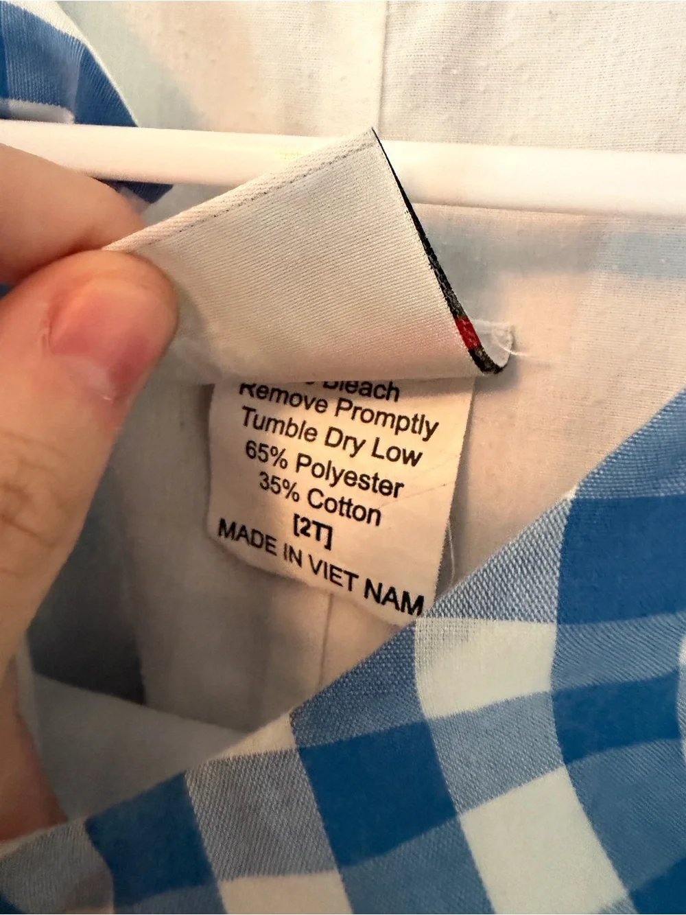 Delaney Blue Gingham Whale Smocked Jon Jon